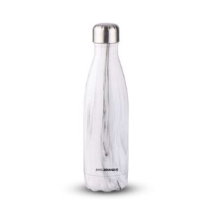 Botella Térmica Blanco Madera Granito