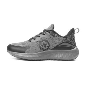 Zapatillas Quilton Gris Oscuro Negro