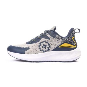 Zapatillas Quilton Gris Azul Marino
